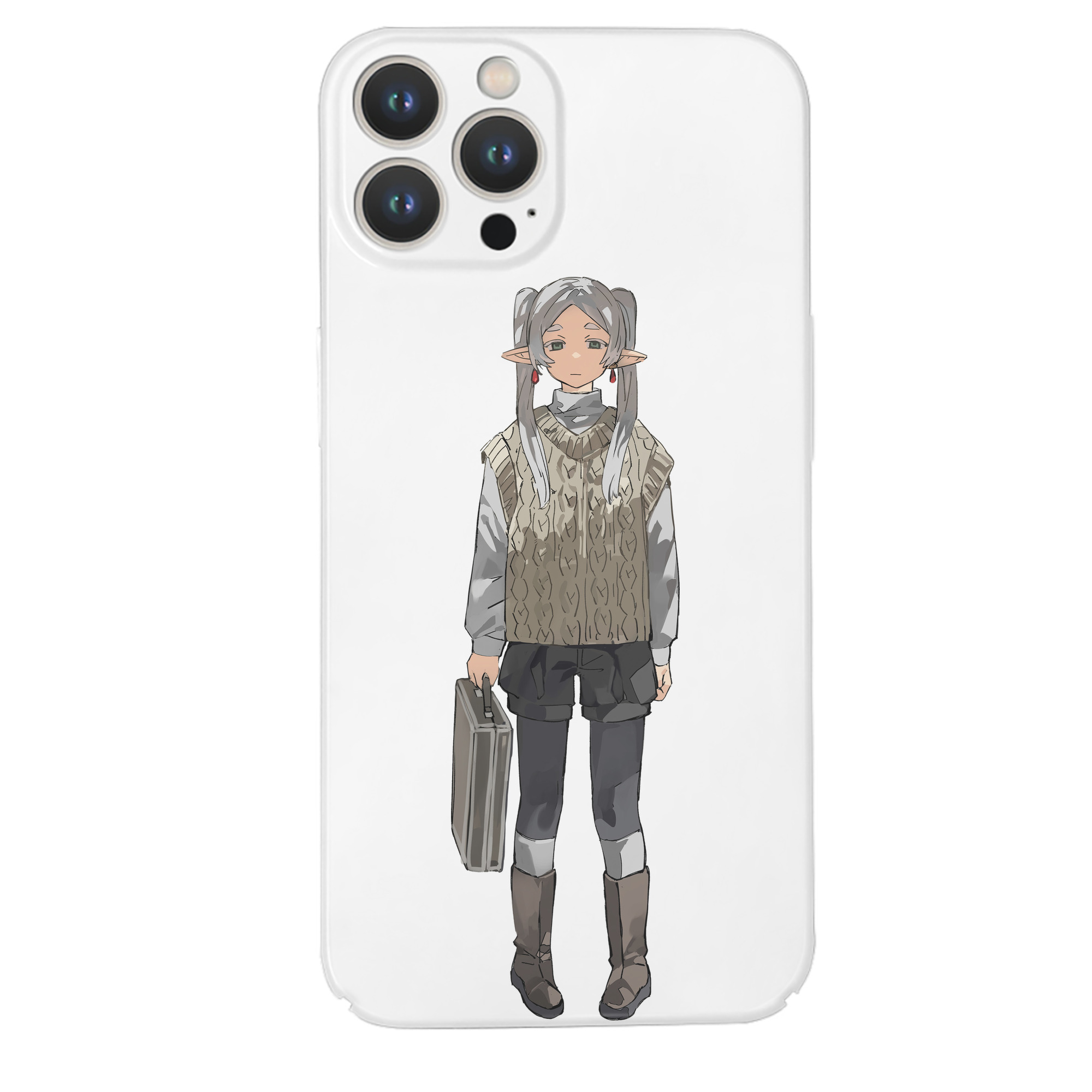 （画像用） 葬送のフリーレン Frieren 【iPhone 14シリーズ対応】ハードケース